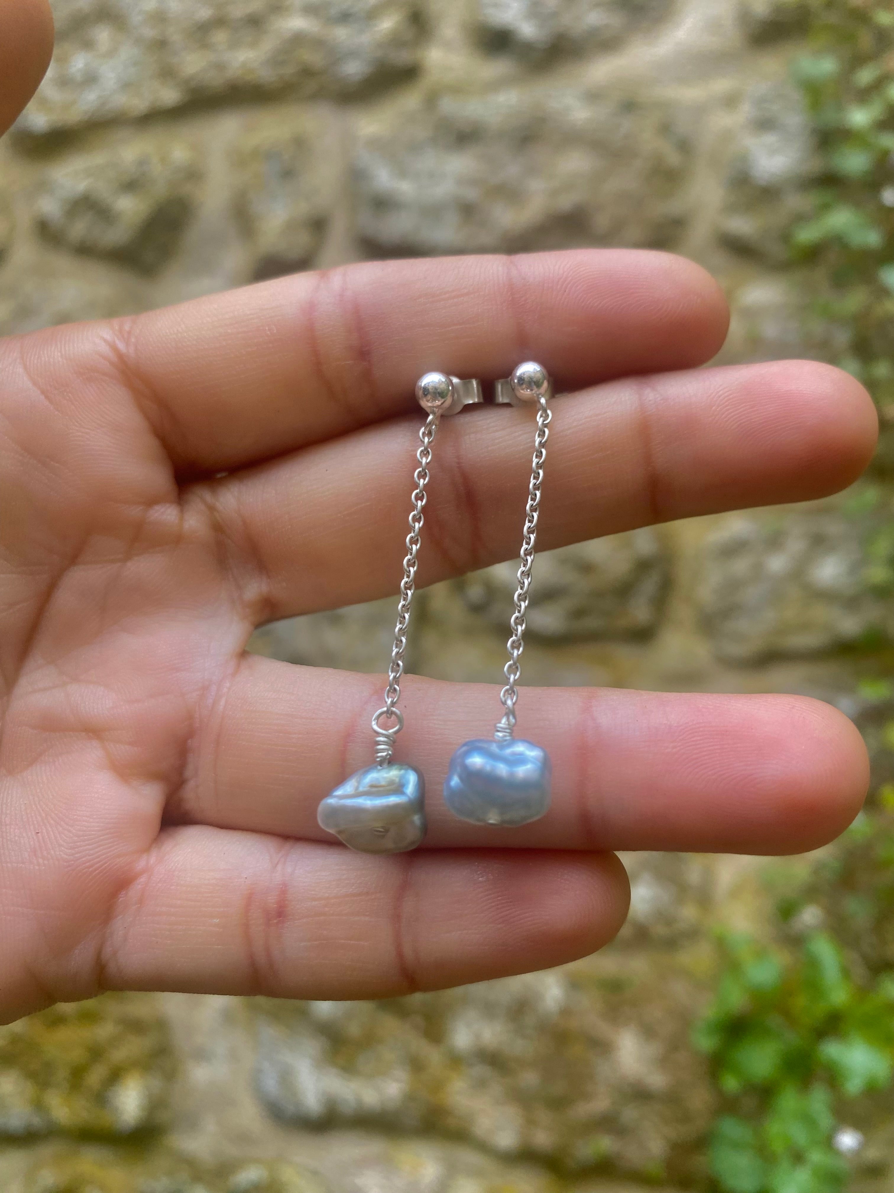 " Poema " - Boucles d'oreilles Argent. 925