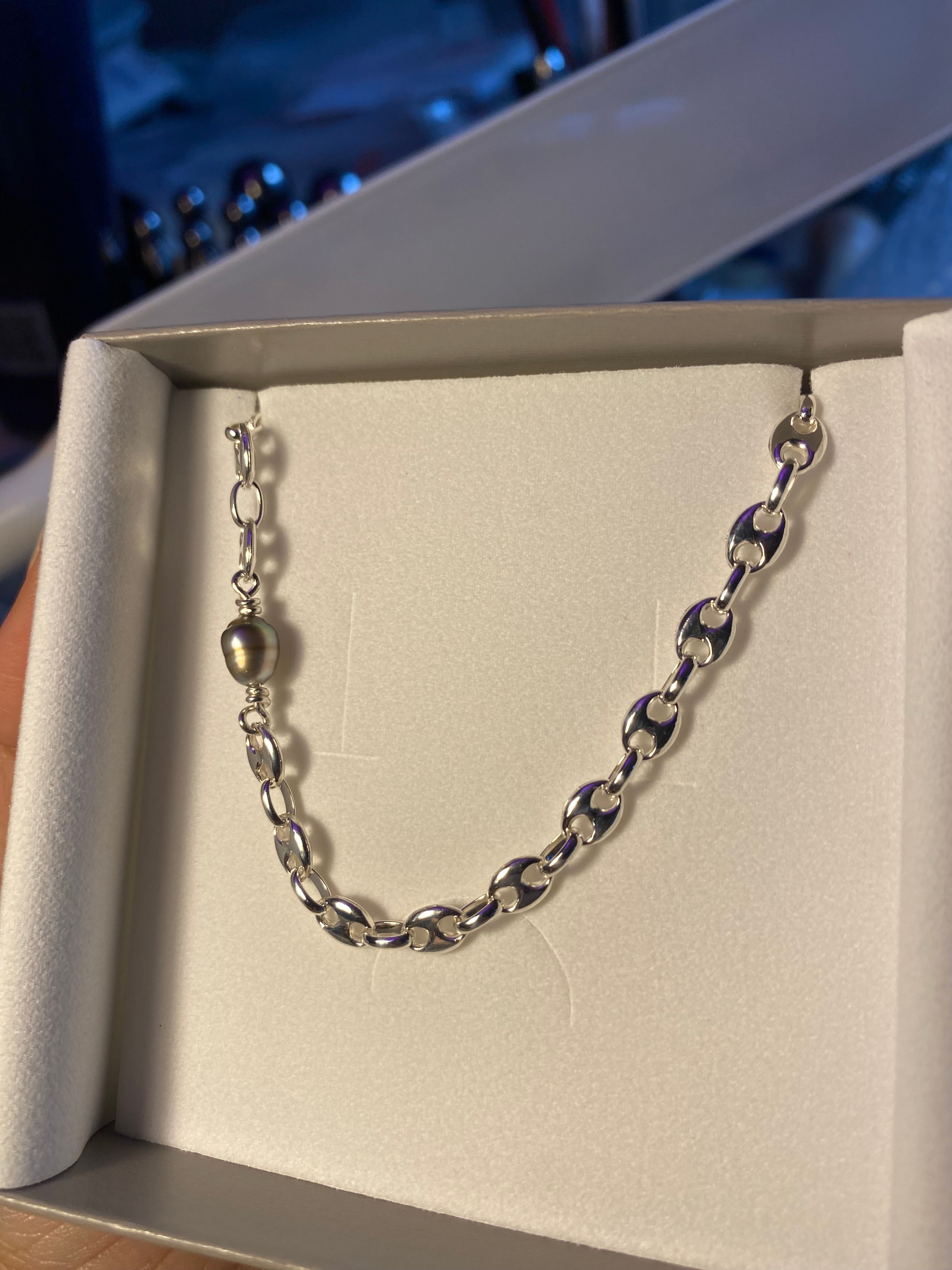 " Charlie " - Collier Argent. 925
