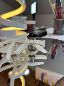 " Atea " - Boucles d'oreilles Argent. 925