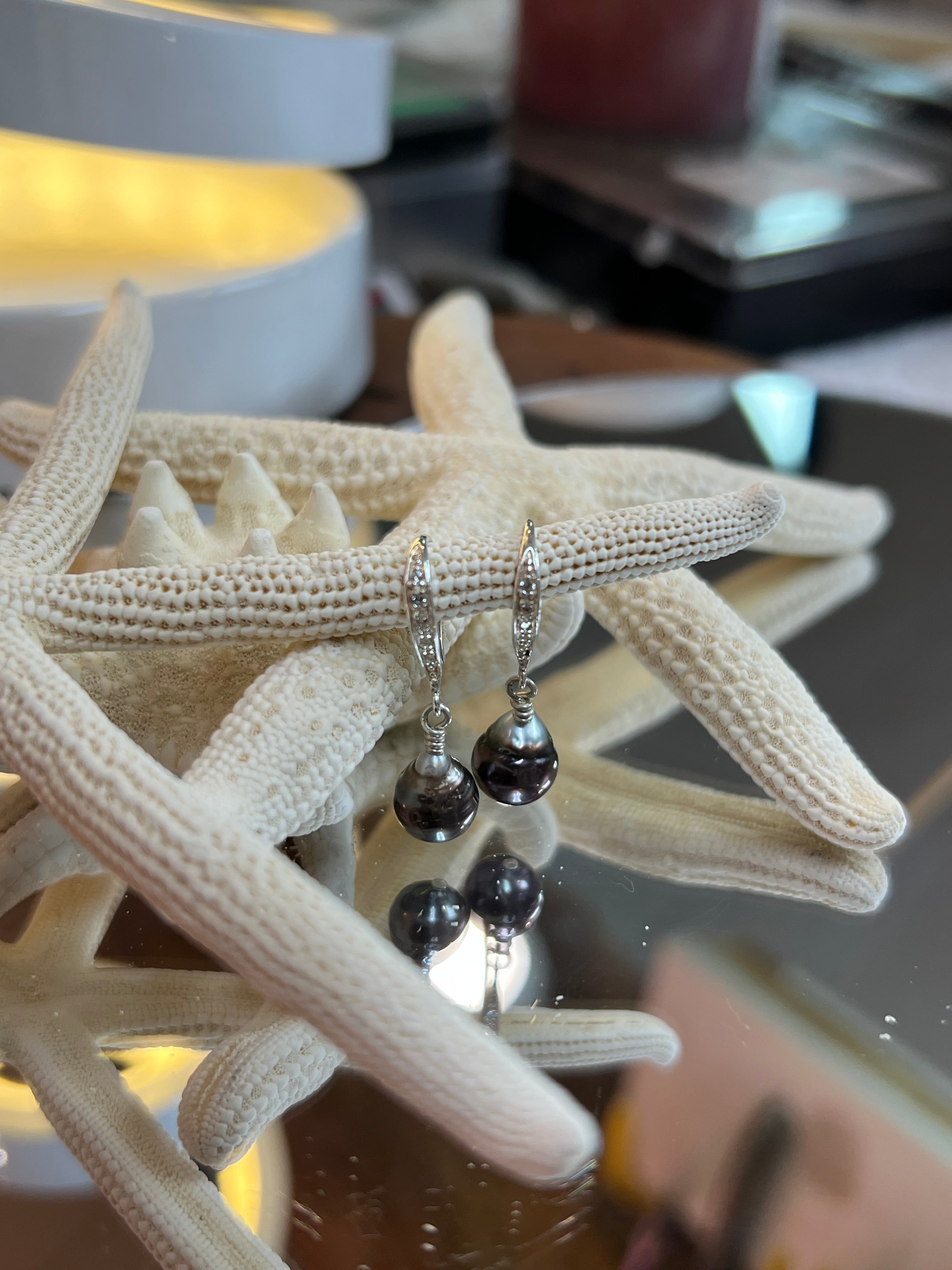 " Atea " - Boucles d'oreilles Argent. 925