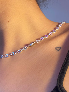 " Charlie " - Collier Argent. 925