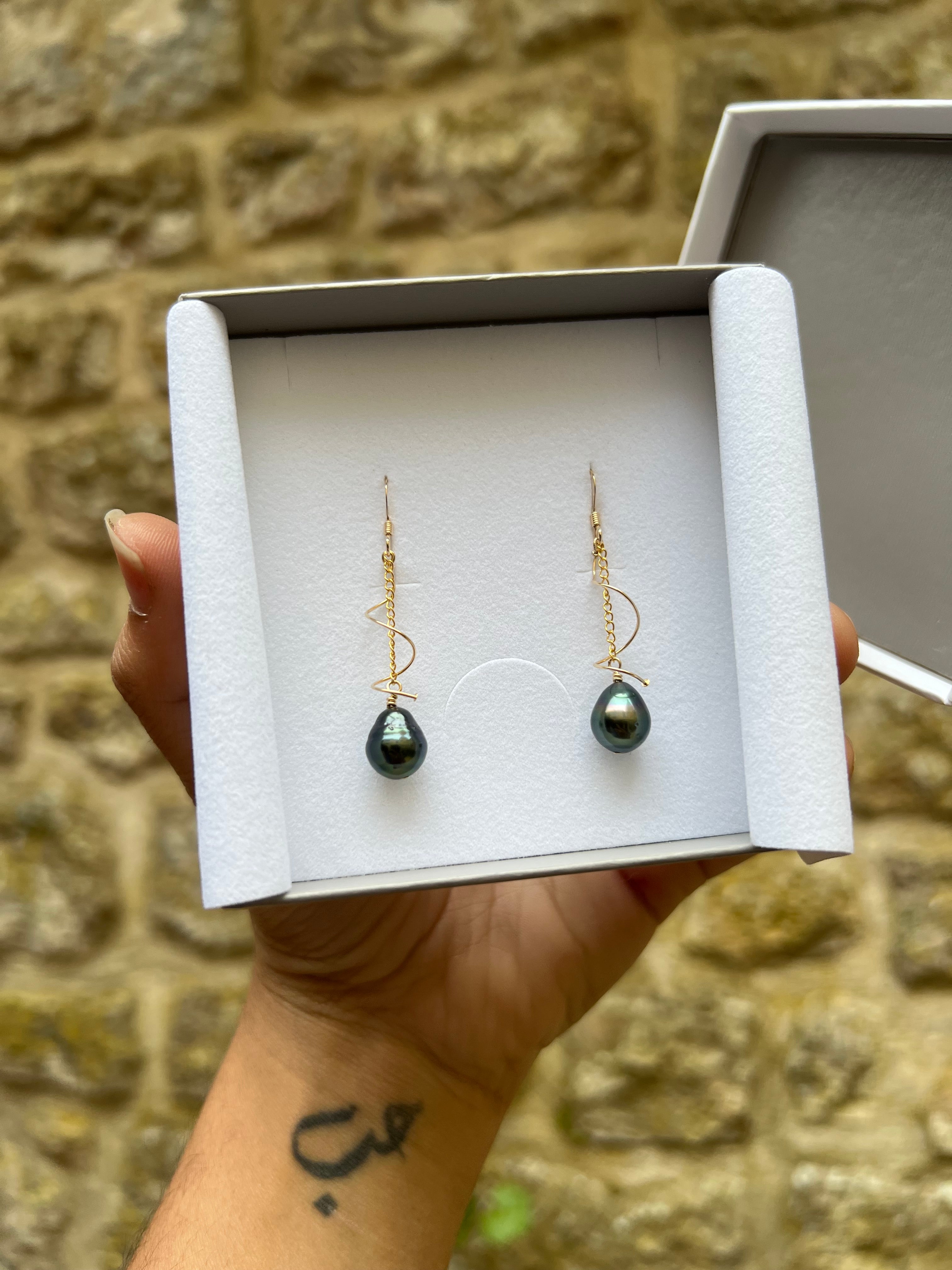 " Marie " - Boucles d'oreilles Gold Filled