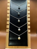 " Ambre " - Collier Argent. 925 - TEMIRI