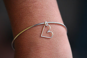 Charm Cœur Argent 925 - Symbole d'Amour - TEMIRI