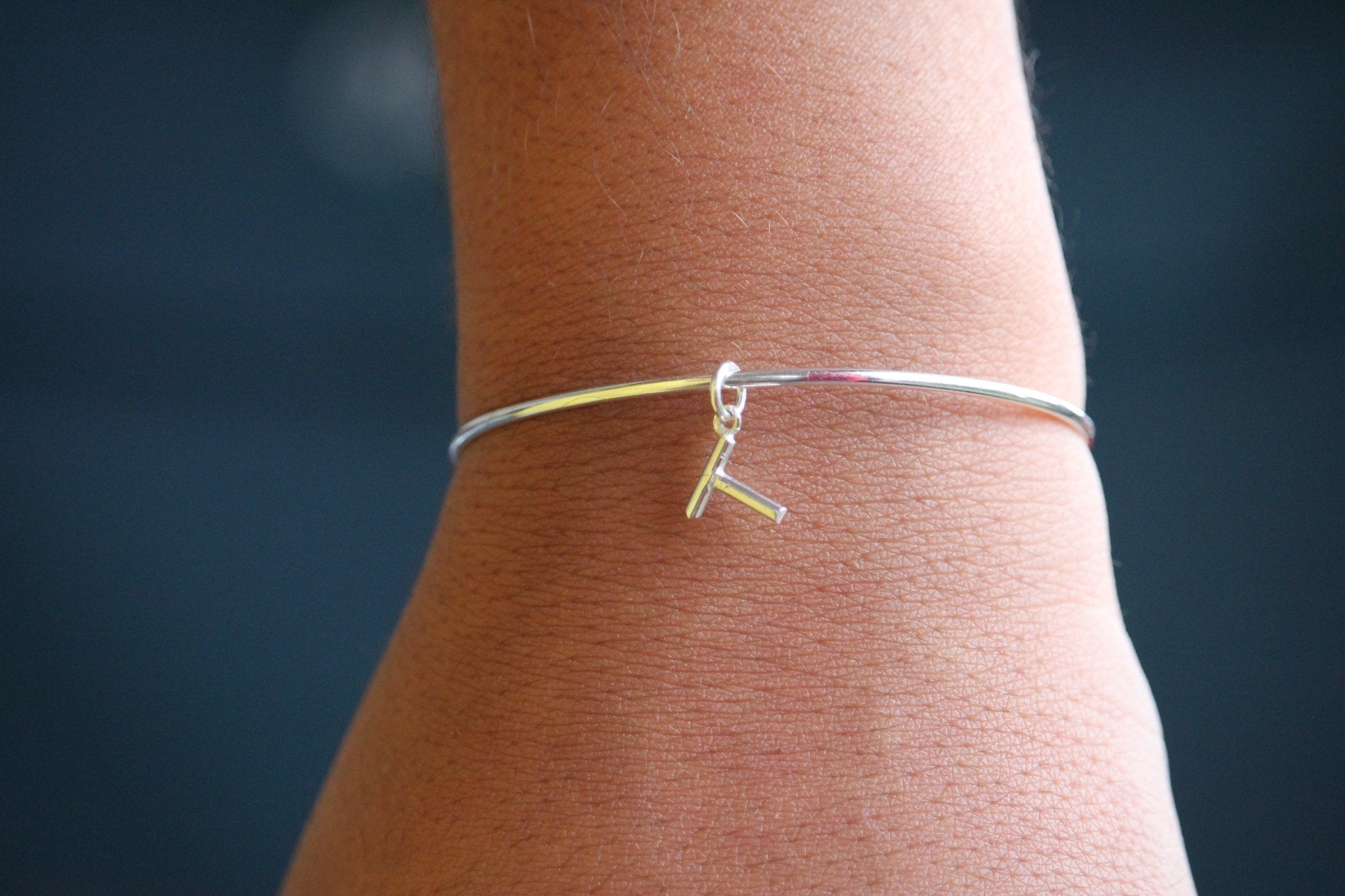 Charm Lettre en Argent 925 - Votre Initial, Votre Histoire - TEMIRI