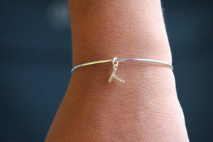 Charm Lettre en Argent 925 - Votre Initial, Votre Histoire - TEMIRI