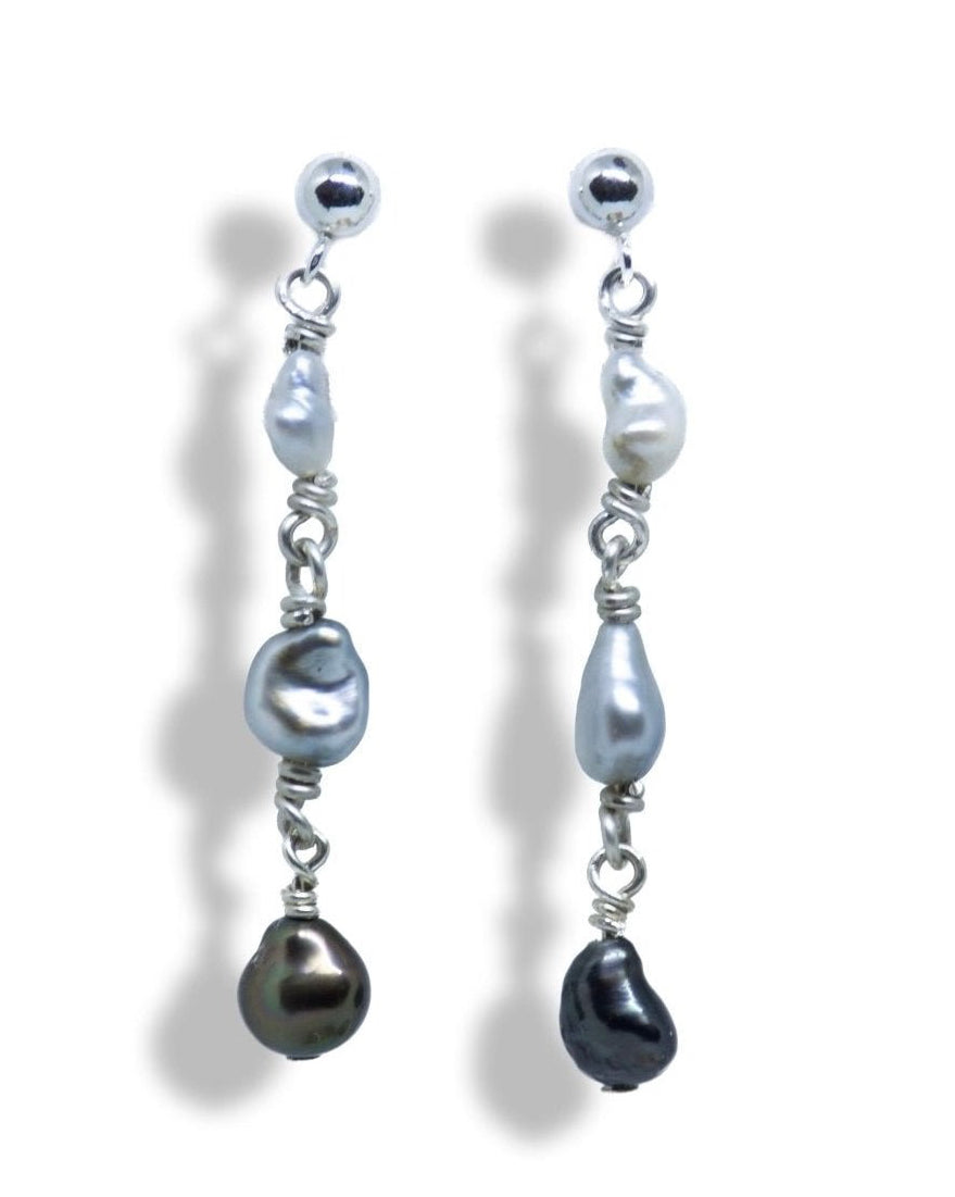 " Kelsy " - Boucles d'oreilles Argent. 925 - TEMIRI