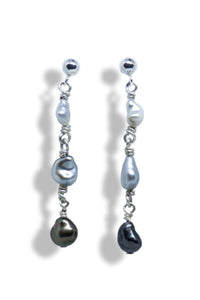 " Kelsy " - Boucles d'oreilles Argent. 925 - TEMIRI