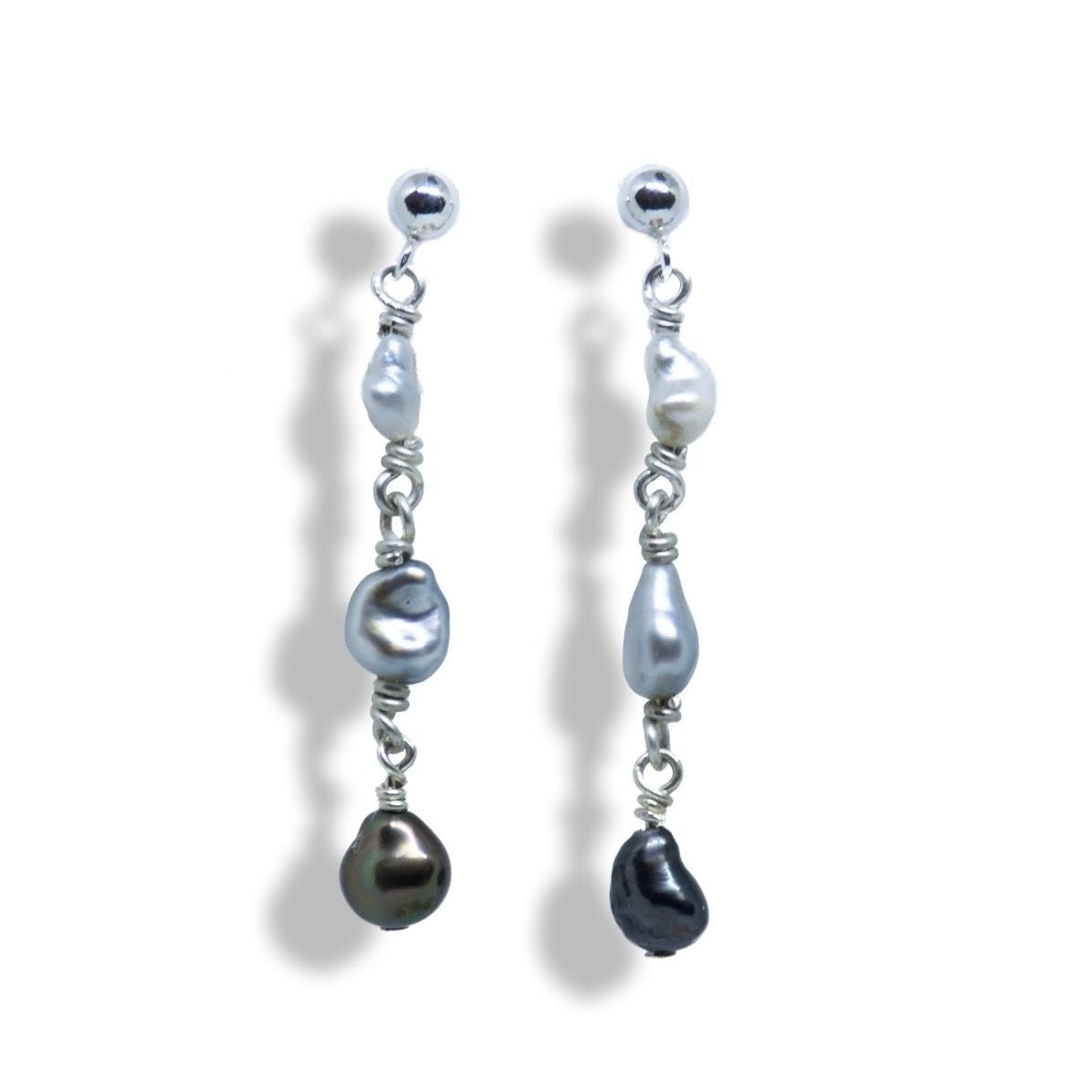 " Kelsy " - Boucles d'oreilles Argent. 925 - TEMIRI