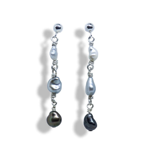 " Kelsy " - Boucles d'oreilles Argent. 925 - TEMIRI