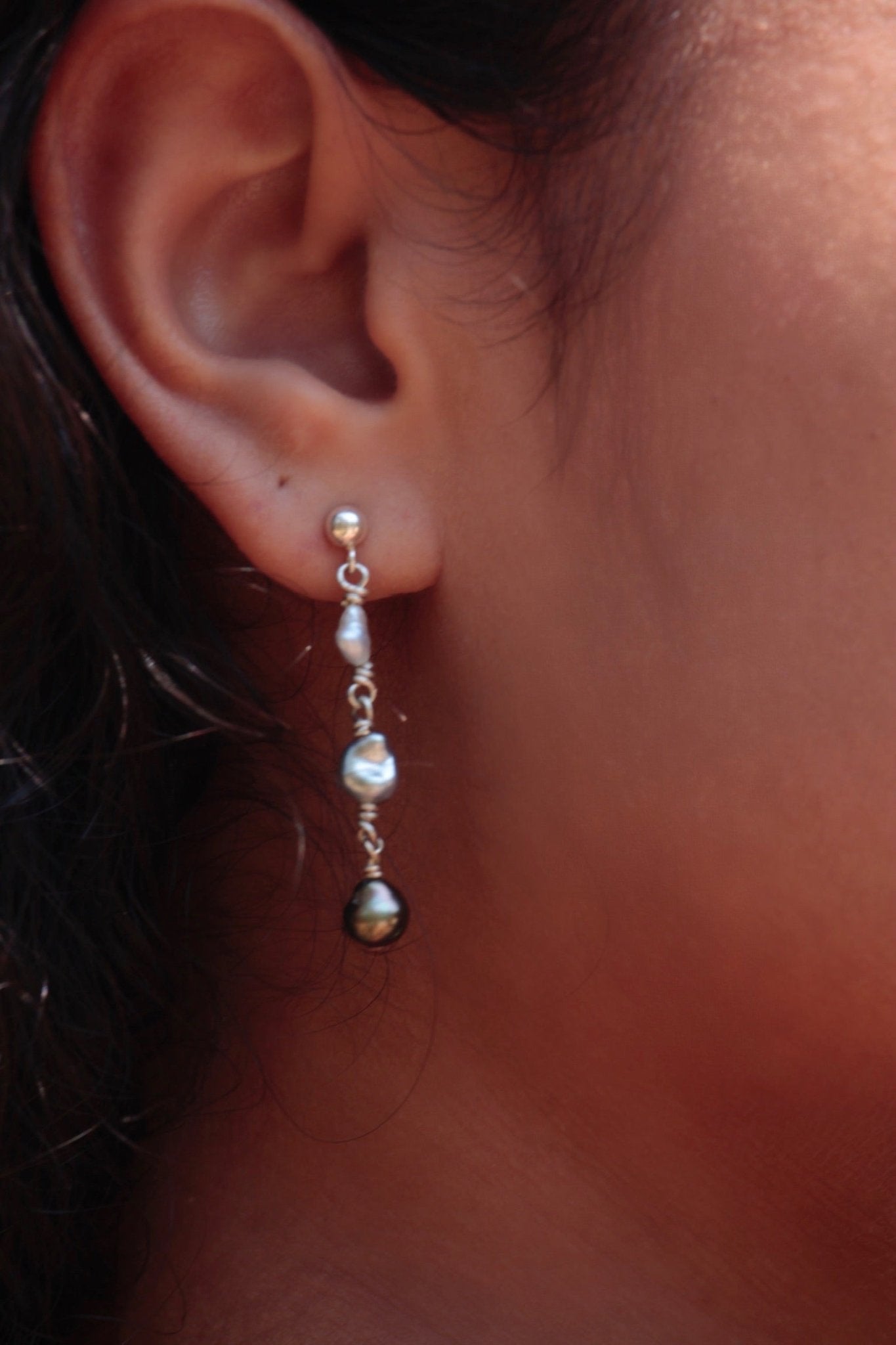 " Kelsy " - Boucles d'oreilles Argent. 925 - TEMIRI