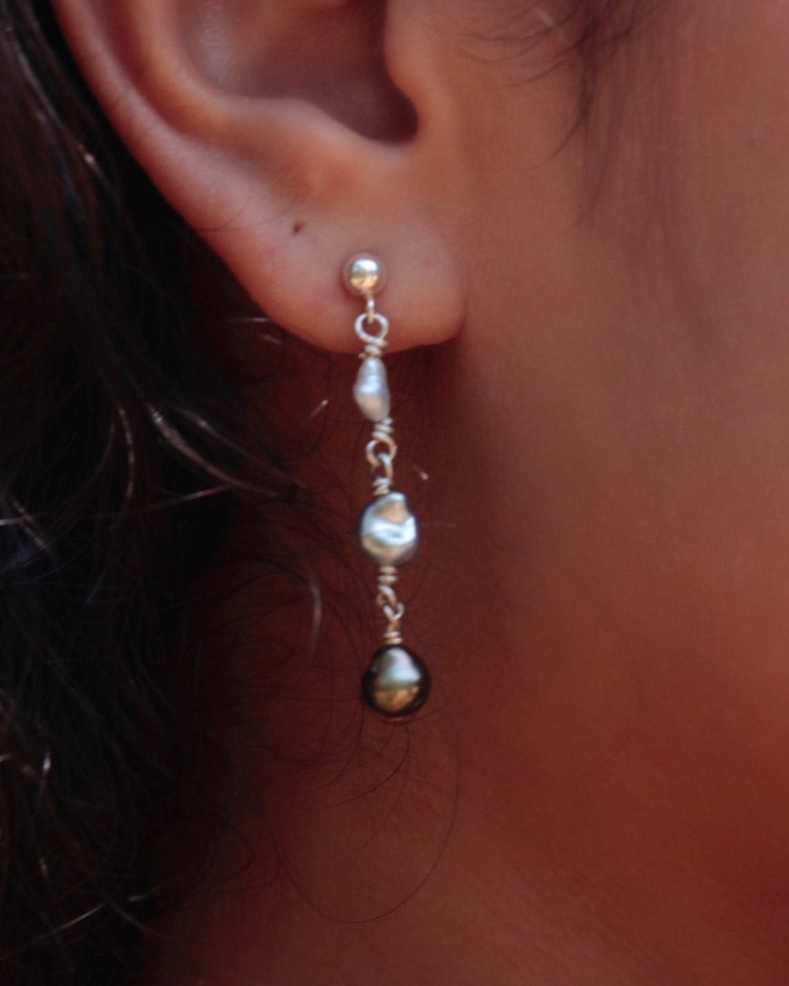 " Kelsy " - Boucles d'oreilles Argent. 925 - TEMIRI