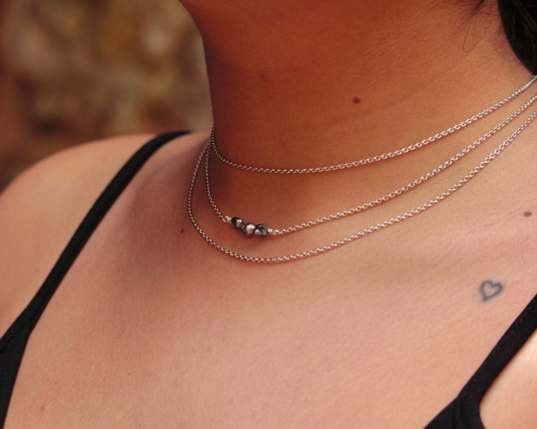 " Laiana " - Collier Argent. 925 - TEMIRI