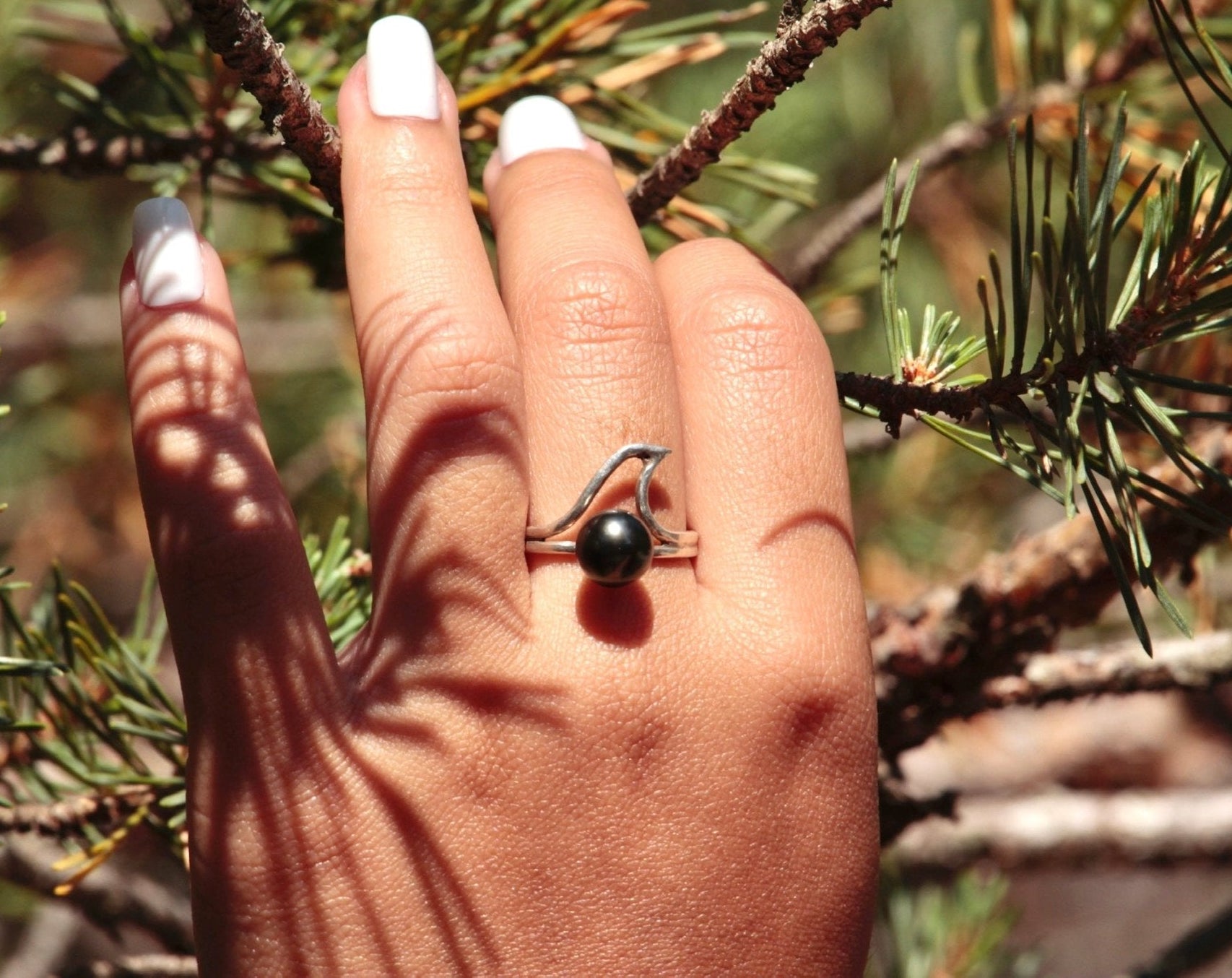 " Mara " - Bague vague Argent. 925 - TEMIRI