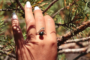 " Mara " - Bague vague Argent. 925 - TEMIRI