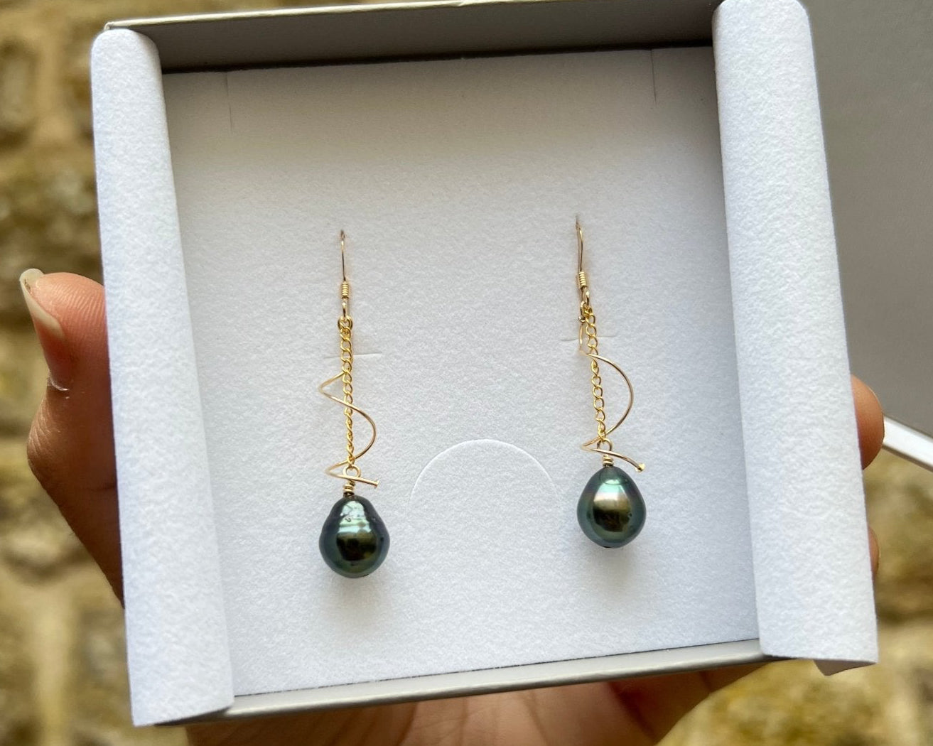 " Marie " - Boucles d'oreilles Gold Filled - TEMIRI