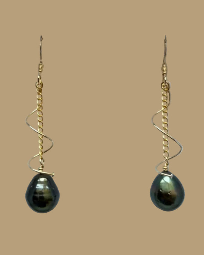 " Marie " - Boucles d'oreilles Gold Filled - TEMIRI