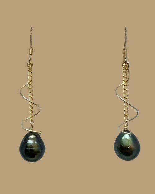 " Marie " - Boucles d'oreilles Gold Filled - TEMIRI