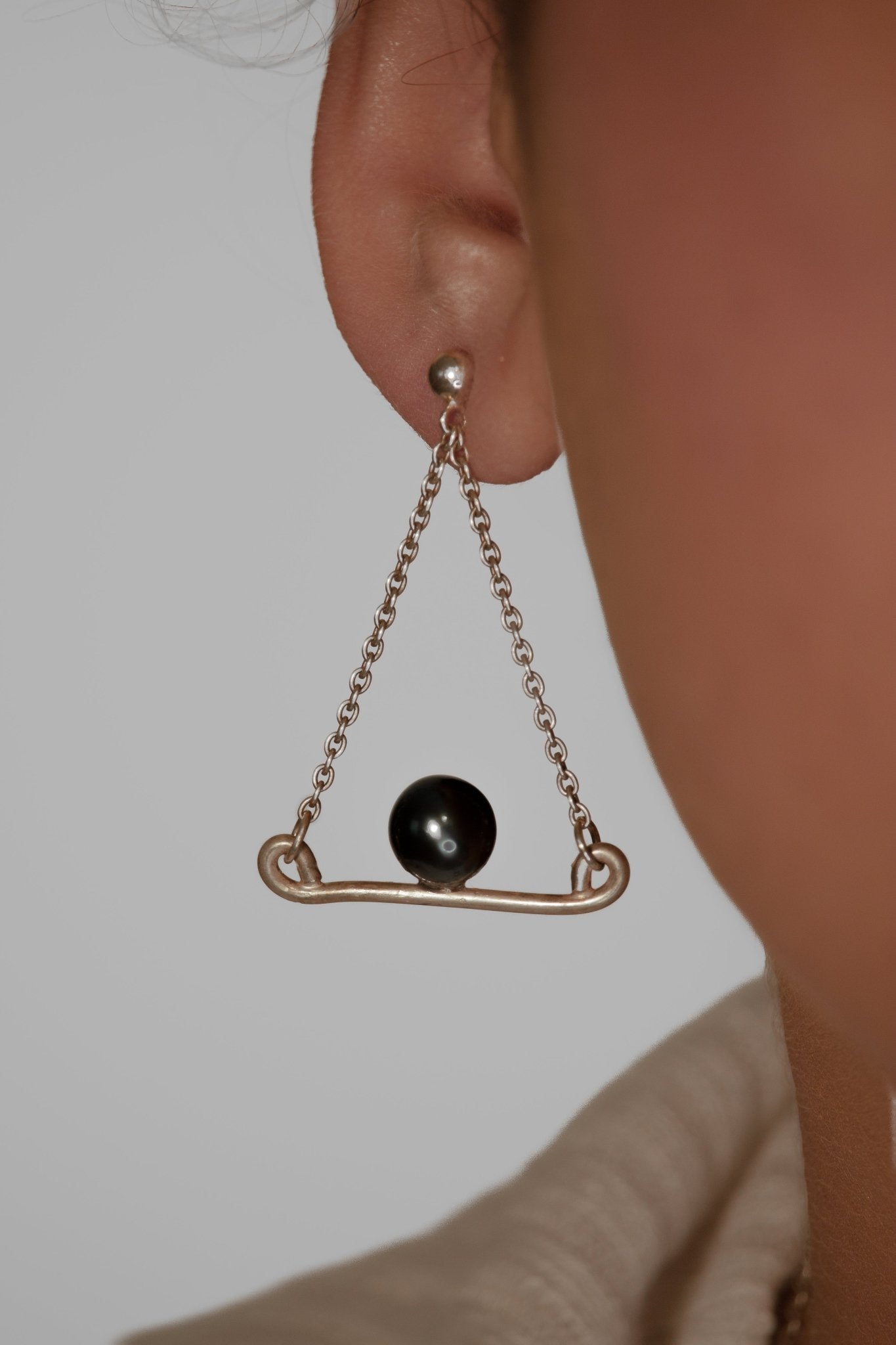 " Monaco " - Boucles d'oreilles Argent. 925 - TEMIRI