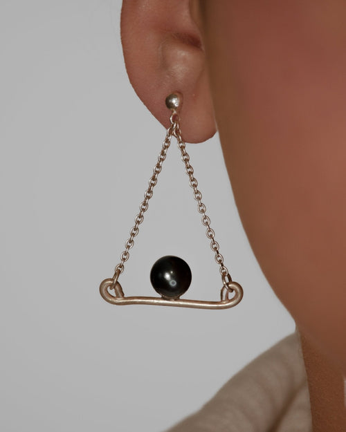 " Monaco " - Boucles d'oreilles Argent. 925 - TEMIRI