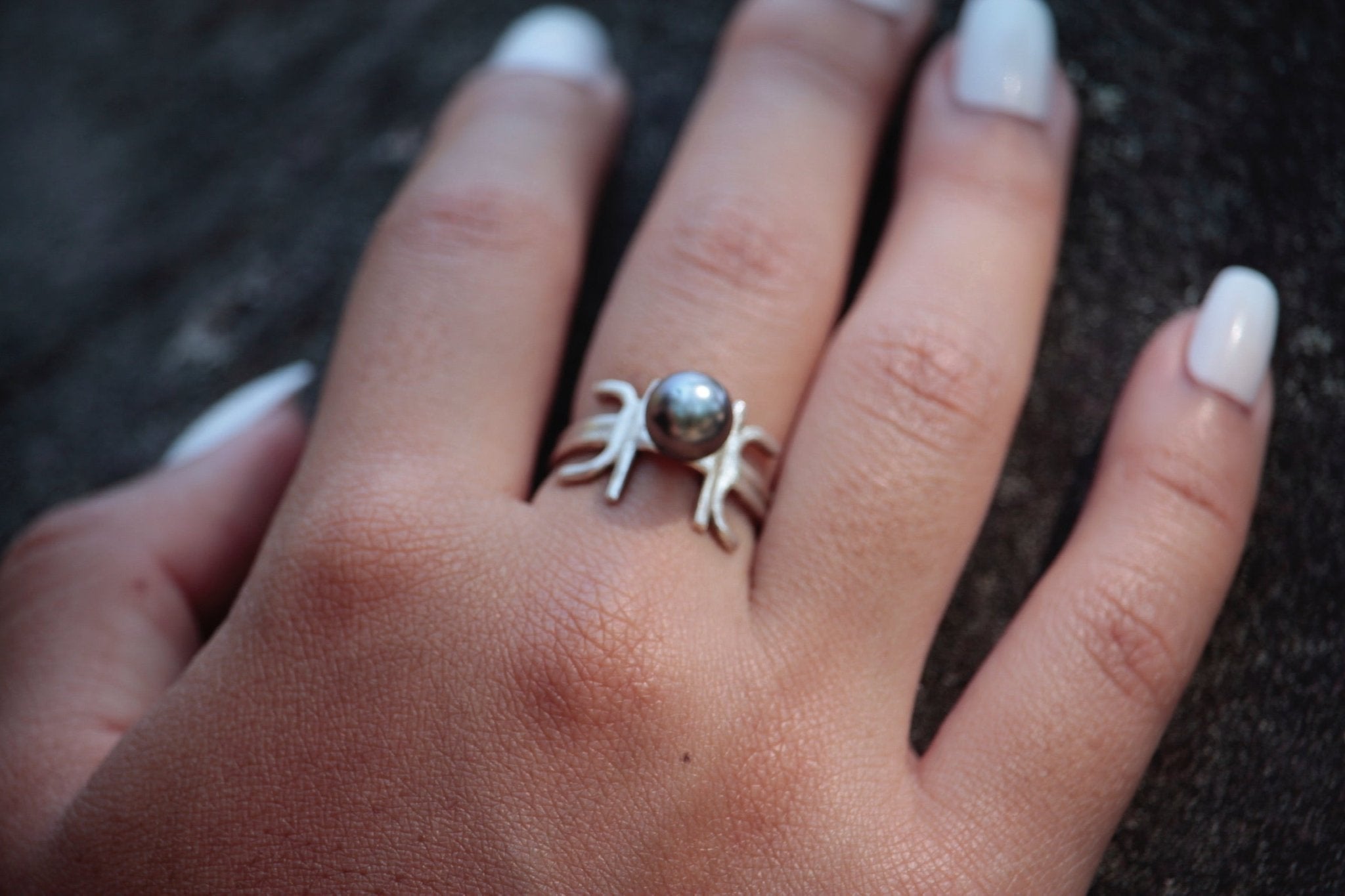 " Pacific " - Bague Argent. 925 - TEMIRI
