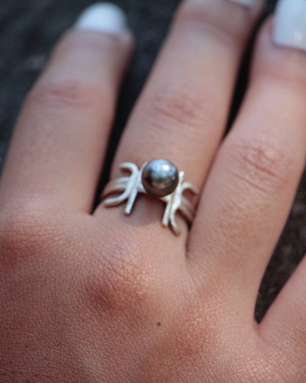 " Pacific " - Bague Argent. 925 - TEMIRI