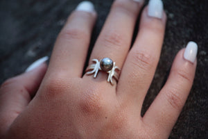 " Pacific " - Bague Argent. 925 - TEMIRI
