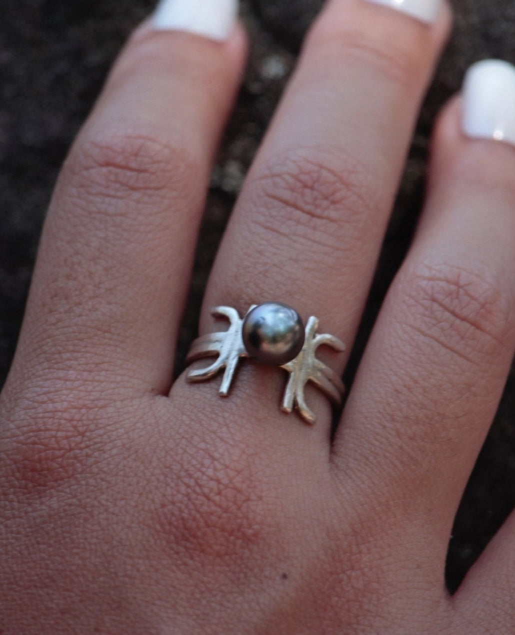 " Pacific " - Bague Argent. 925 - TEMIRI