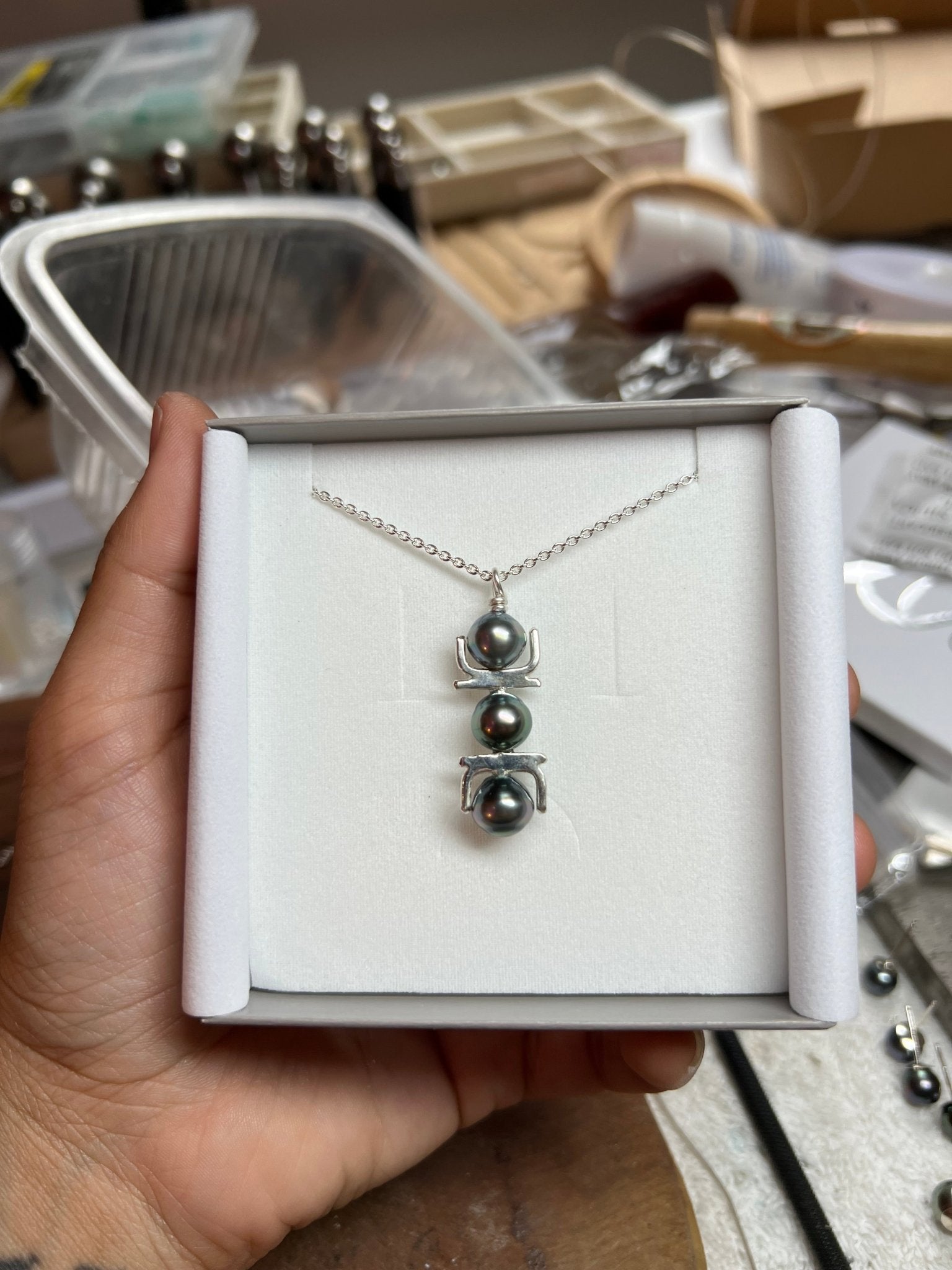 " Pacifica " - Collier Argent. 925 - TEMIRI