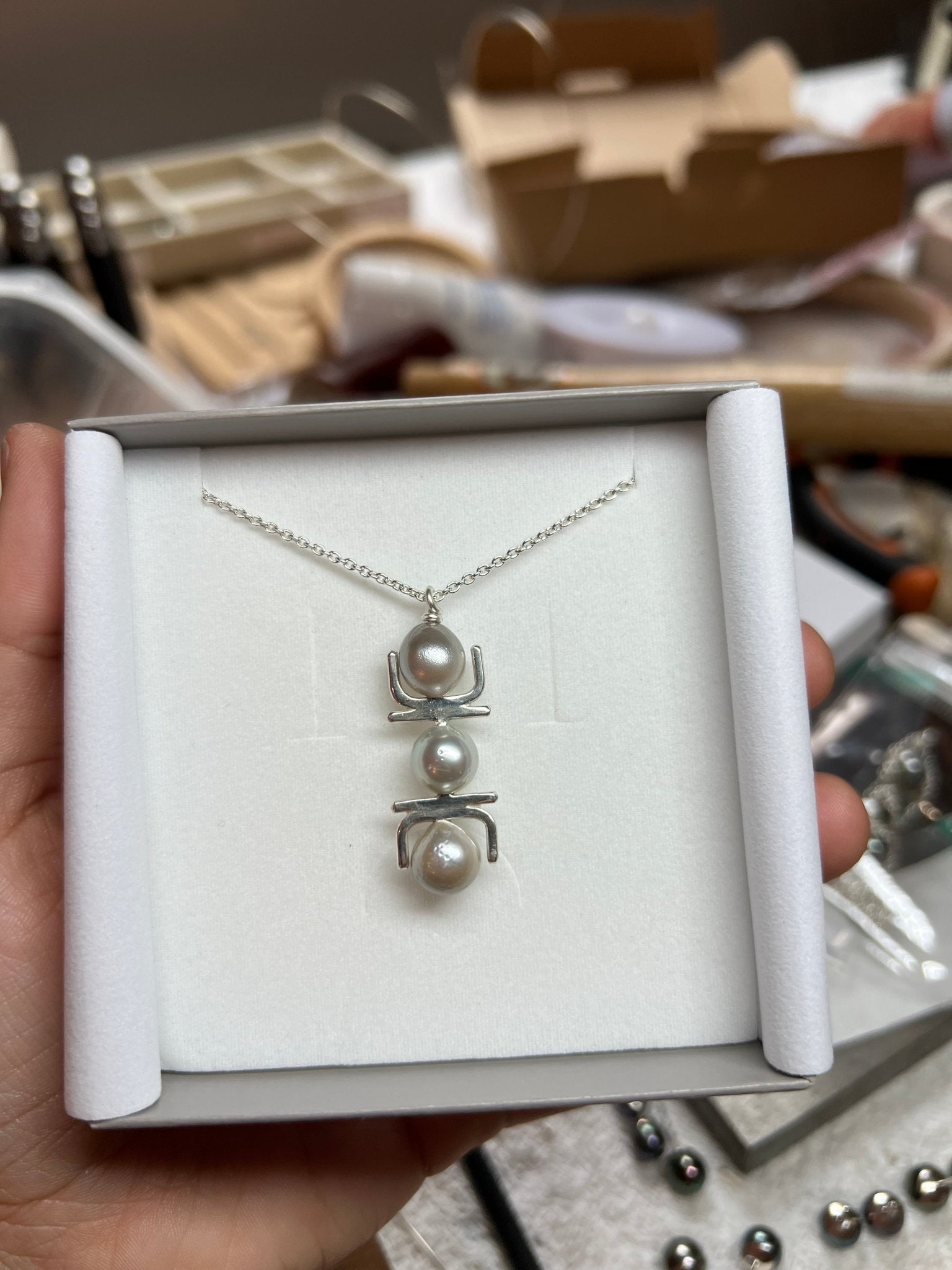 " Pacifica " - Collier Argent. 925 - TEMIRI