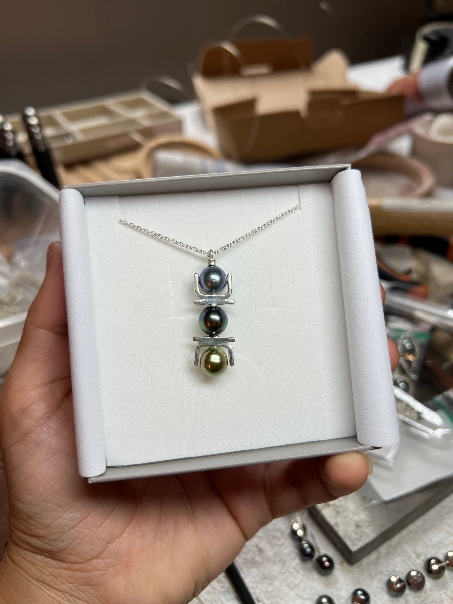 " Pacifica " - Collier Argent. 925 - TEMIRI