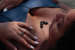 Charger l&#39;image dans la galerie, &quot; V 5 perles&quot; - Collier Argent. 925 - TEMIRI
