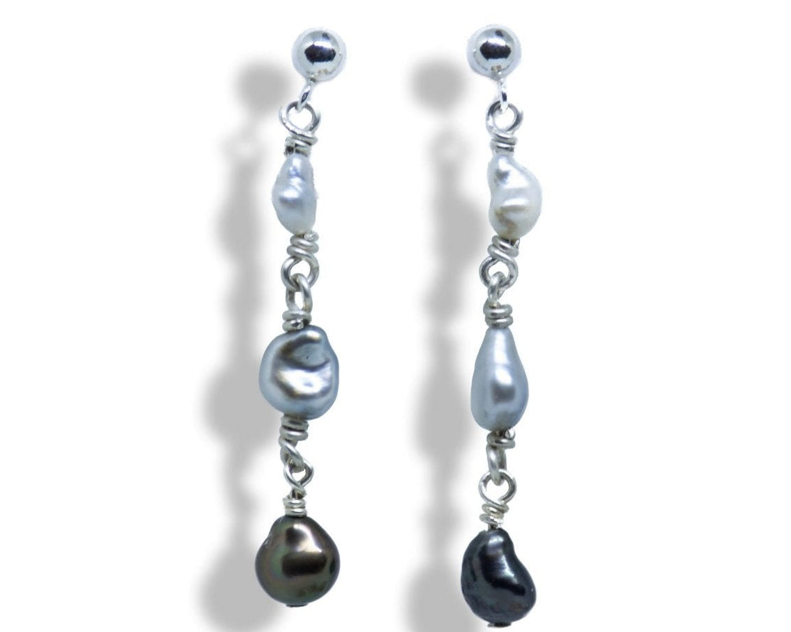 " Kelsy " - Boucles d'oreilles Argent. 925 - TEMIRI