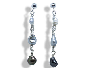 " Kelsy " - Boucles d'oreilles Argent. 925 - TEMIRI