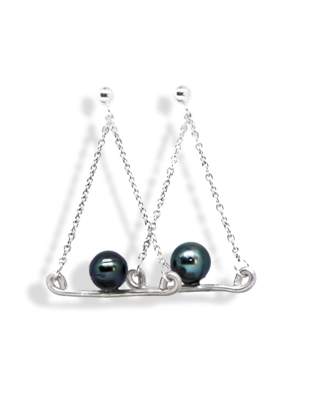 " Monaco " - Boucles d'oreilles Argent. 925 - TEMIRI