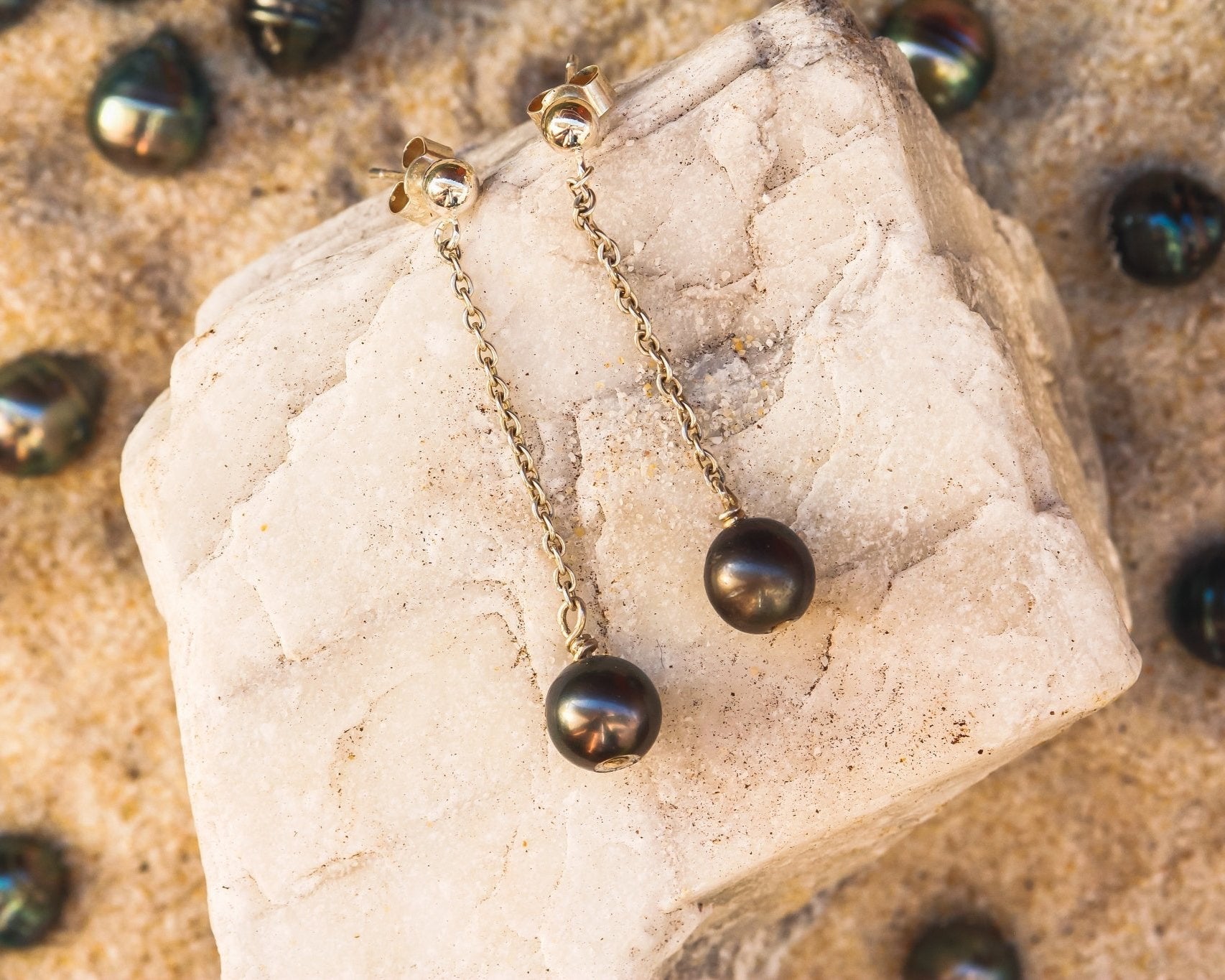 " Sarah " - Boucles d'oreilles Argent. 925 - TEMIRI